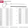 Хомуты ЗУБР нейлоновые, в п/э пакете, тип 7, черные, 3,6ммх300мм, 50шт 4-309037-36-300 купить в Ижевске