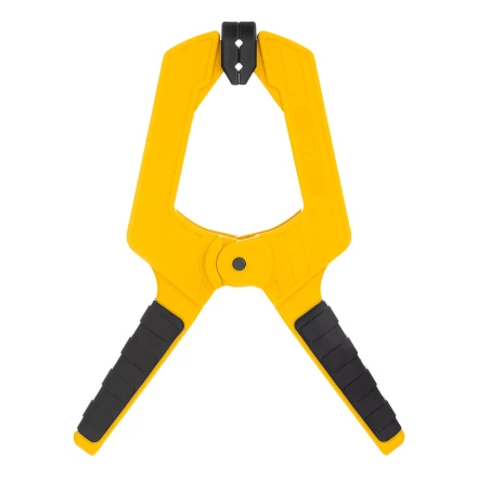 Струбцина клещеобразная Denzel, усиленная 100 х 80 мм, двухкомпонентные рукоятки, 20798 купить в Ижевске