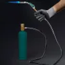 Blue Fire KS-8000  горелка для МАПП / MAPP газа,  с пъезоподжигом, на баллон c резьбовым соединением US 1, 2000°C 55512 купить в Ижевске