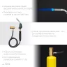 Blue Fire KS-8000  горелка для МАПП / MAPP газа,  с пъезоподжигом, на баллон c резьбовым соединением US 1, 2000°C 55512 купить в Ижевске