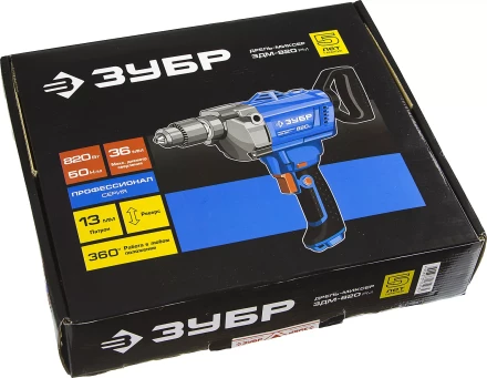 Дрель-миксер ЗДМ-820 РМ серия ПРОФЕССИОНАЛ купить в Ижевске