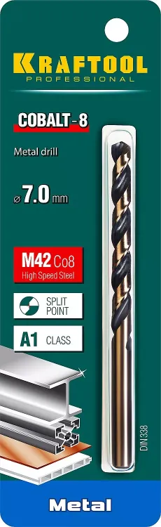 Сверла по металлу HSS-Co 29656-7 купить в Ижевске