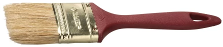 Кисть плоская ЗУБР &quot;УНИВЕРСАЛ-МАСТЕР&quot; &quot;КП-11&quot;, натуральная щетина, пластмассовая ручка, 75мм 4-01011-075 купить в Ижевске