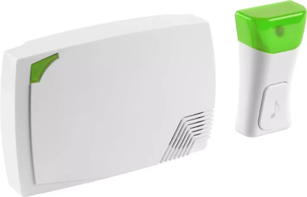 Звонок СВЕТОЗАР "ЭТЮД" электрический беспроводной 120м, 36 мелодий, A23, 3AA 58060 купить в Ижевске