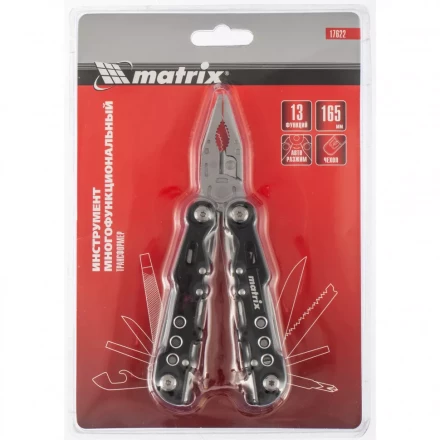 Трансформер 13 функций авторазжим в чехле 165 мм Matrix 17622 купить в Ижевске