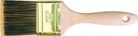 Кисть плоская Golden 3" искусственная щетина деревянная ручка / Matrix 83226
