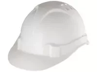 Каска защитная из ударопрочной пластмассы белая  СИБРТЕХ 89114 купить в Ижевске
