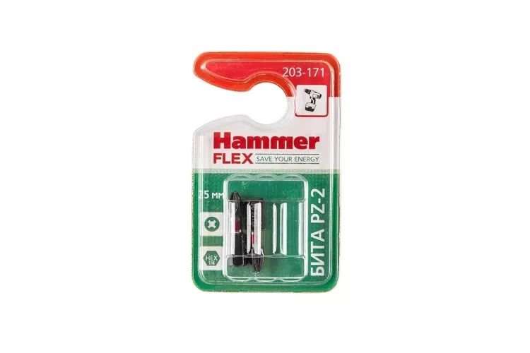 Бита HAMMER PZ2 25мм (2шт) купить в Ижевске