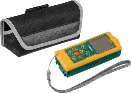 Дальномер лазерный LASER-KRAFT, дальность 5см - 70м, точность 1,5мм, KRAFTOOL 34760 34760_z01 купить в Ижевске
