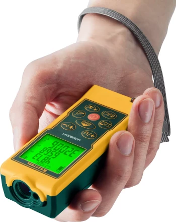 Дальномер лазерный LASER-KRAFT, дальность 5см - 70м, точность 1,5мм, KRAFTOOL 34760 34760_z01 купить в Ижевске