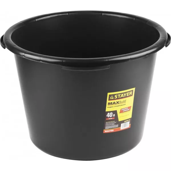 Кадка STAYER "MASTER" строительная пластмассовая, 40л 06098-40 купить в Ижевске
