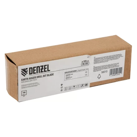 Нож шнека для грунта ER-100, диаметр 100 мм, комплект 2 шт Denzel 56015 купить в Ижевске