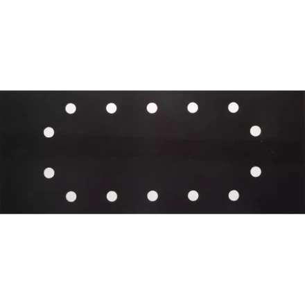 Лист шлиф. универсал. URAGAN &quot;Оптимален для твердых пород дерева&quot; 14 отверстий по кругу, для ПШМ, P320, 115х280мм, 50шт 907-22104-320-50 купить в Ижевске