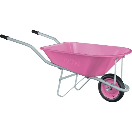 Тачка садовая Pink Line одноколесная объем 78 литров PALISAD 68969 купить в Ижевске