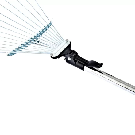 Грабли веерные стальные Palisad, 190 - 520 х 1200 - 1500 мм, 15 зубьев, раздвижные, стальной черенок, 6175655 купить в Ижевске