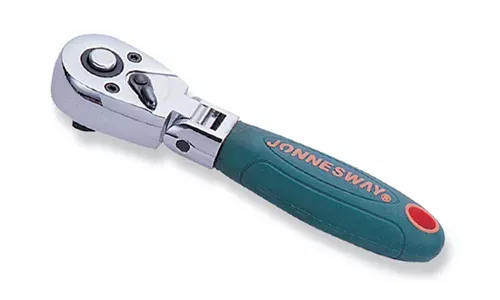 Трещотка короткая с шарниром 36 зубцов 1/4"DR 125мм R4202 Jonnesway 48439 купить в Ижевске