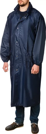 Плащ-дождевик STAYER 11612-56, нейлоновый на молнии, синий цвет, размер 56-58 11612-56 купить в Ижевске