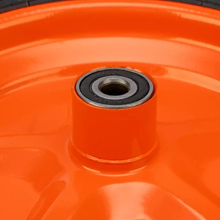 Колесо пневматическое усиленное, шина 8PR, 4.00-8 D400 мм, внутренний диаметр подшипника 12 мм, длина оси 90 мм Palisad купить в Ижевске