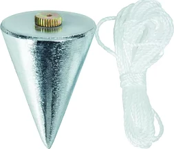 Отвес конусный 200 г шнур 5 м MATRIX 84832