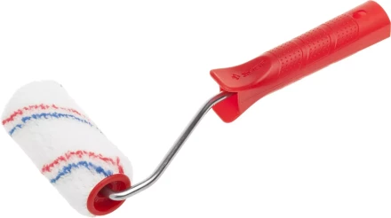 МИДИ-валик ЗУБР &quot;МАСТЕР&quot; &quot;ГИРПАИНТ&quot;, полиакрил 10мм, ручка 6мм, d=32/150мм 03510-15_z01 купить в Ижевске