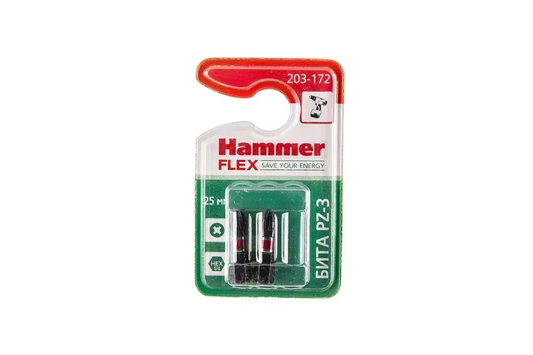 Бита HAMMER PZ3 25мм (2шт) купить в Ижевске