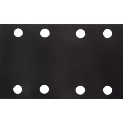 Лист шлиф. универс. URAGAN "Оптимал. для тверд. пород дерева" 8 отв. по линии, на липучке, для ПШМ, P320, 80х133мм, 10шт 907-22111-320-10