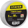 Серпянка самоклеящаяся FIBER-Tape, 5 см х 90м, STAYER Professional 1246-05-90 1246-05-90_z01 купить в Ижевске