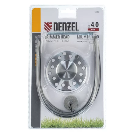 Головка триммерная универсальная Denzel 96388, шайба М8,М10,М20 купить в Ижевске