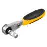 Ключ-трещотка для бит 1/4" Denzel 11633, 52 зуба, CrMo, адаптер для торцевых головок Denzel купить в Ижевске