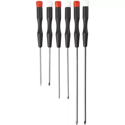 STAYER. Набор: Отвертки для точных работ с пластиковыми рукоятками и удлиненными стержнями 25570-H6_z01 купить в Ижевске