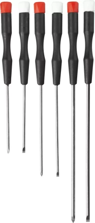 STAYER. Набор: Отвертки для точных работ с пластиковыми рукоятками и удлиненными стержнями 25570-H6_z01 купить в Ижевске