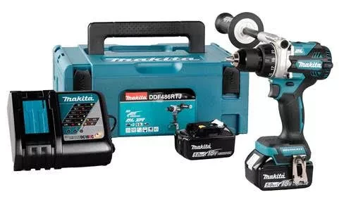 Аккумуляторная дрель-шуруповёрт Makita DDF486RTJ купить в Ижевске