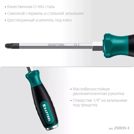 Ударные отвертки IMPACT 250035-3 купить в Ижевске