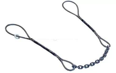 Строп комбинированный 1.25 т L=5 м L цепи=1.2 м заплет купить в Ижевске