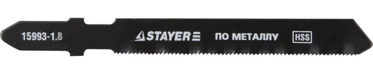 Полотна STAYER "PROFI", T118B, для эл/лобзика, HSS, по металлу (2,5-6мм), EU-хвост., шаг 1,8мм, 50мм, 2шт 15993-1.8_z01 купить в Ижевске