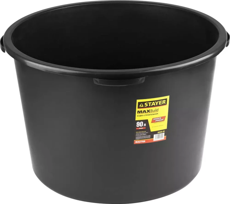Кадка STAYER "MASTER" строительная пластмассовая, 90л 06098-90 купить в Ижевске