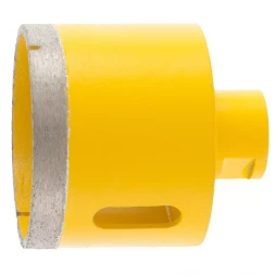 Сверло алмазное по керамограниту 75мм мокрое резание М14 DENZEL 72695