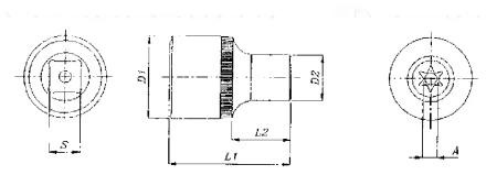 Торцевая головка 1/2&quot;DR внешний TORX Е-16 S06H416 Jonnesway 49714 купить в Ижевске