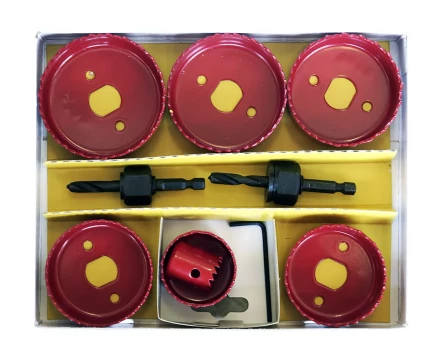 Набор коронок для дерева 9 предметов Энкор 19158 купить в Ижевске