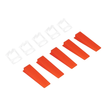 Комплект зажим + клин для системы выравнивания плитки СВП Ворота XL, 200/100 шт. в пакете Matrix 88125 купить в Ижевске