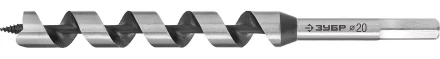 ЗУБР. Сверло по дереву, спираль Левиса, HEX хвостовик, 20х235мм 2948-235-20 купить в Ижевске