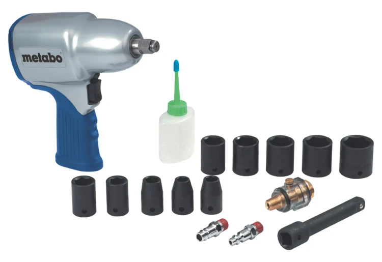 Ударный гайковёрт Metabo 1/2" SR 1500 Set купить в Ижевске