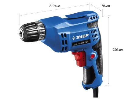 Дрель реверсивная ЗД-П421 ЭР серия ПРОФЕССИОНАЛ купить в Ижевске