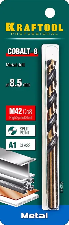 Сверла по металлу HSS-Co 29656-8.5 купить в Ижевске