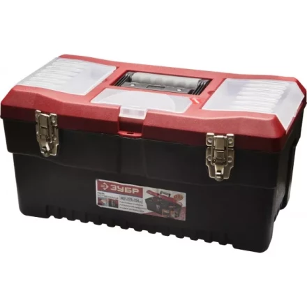 Ящик ЗУБР &quot;МАСТЕР&quot; пластмассовый для инструмента, 48,2x27,9x25,4см, 19&quot; 38324_z01 купить в Ижевске