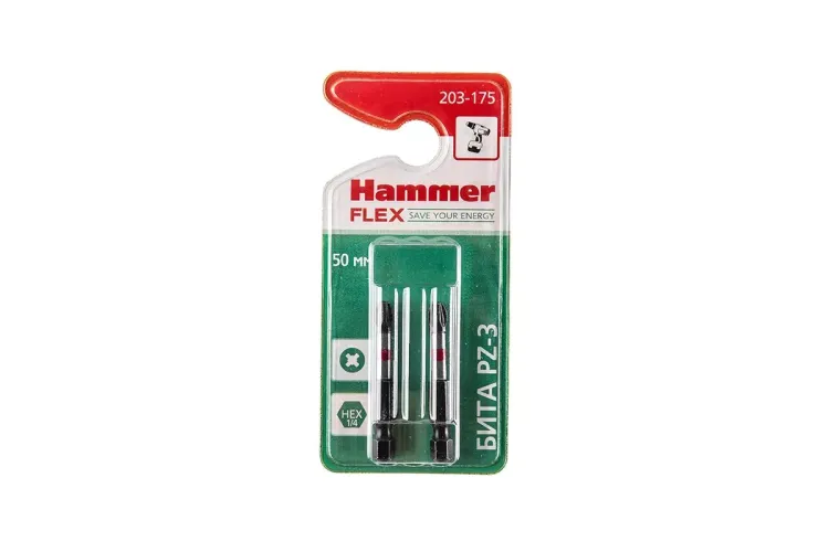 Бита HAMMER PZ3 50мм (2шт) купить в Ижевске