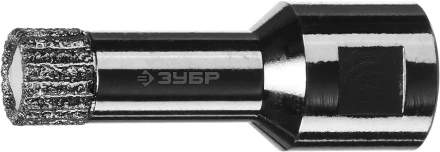 Алмазная коронка ЗУБР &quot;ПРОФЕССИОНАЛ&quot; универсальная для УШМ, сухое сверление, алмазы на вакуумной пайке,  посадка М14, d=14мм 29865-14 купить в Ижевске