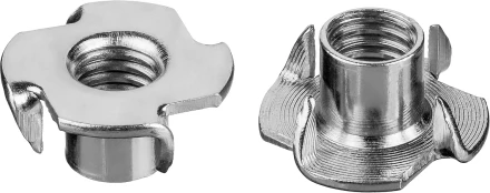 ЗУБР DIN 1624, M6 x 9 мм, цинк, 5 кг, врезная гайка (303780-06) купить в Ижевске