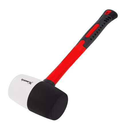 Киянка резиновая, 910 г, черно-белая резина, фибергласовая рукоятка// Matrix 11173 купить в Ижевске