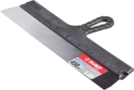 Шпатель ЗУБР &quot;МАСТЕР&quot; ФАСАДНЫЙ нержавеющее полотно, 450мм 10077-45 купить в Ижевске